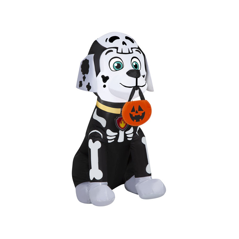 Gemmy Paw Patrol Marshall Halloween Inflatable Yard Decor Lights Up good